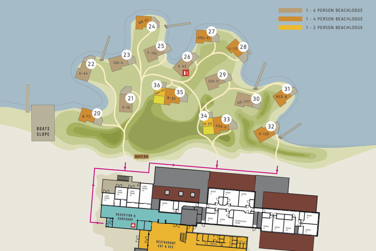 beachlodge_plattegrond